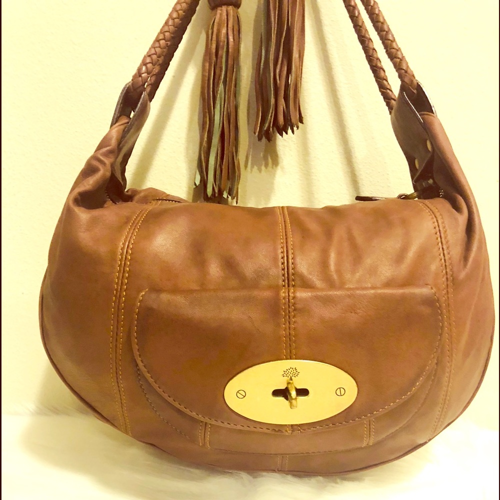 Authentic Mulberry Arlene leather hobo bag